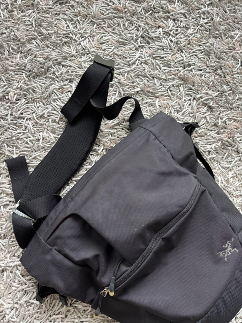 Arcteryx Mistral 8 Shoulder Side bag *Vintage* Black Authentic 2012 *RARE* - Picture 8 of 13